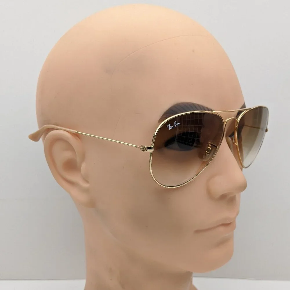 🕶️Custom! Ray-Ban RB3025 112/85 Aviator Sunglasses 58/14 135 | ALO249🕶️